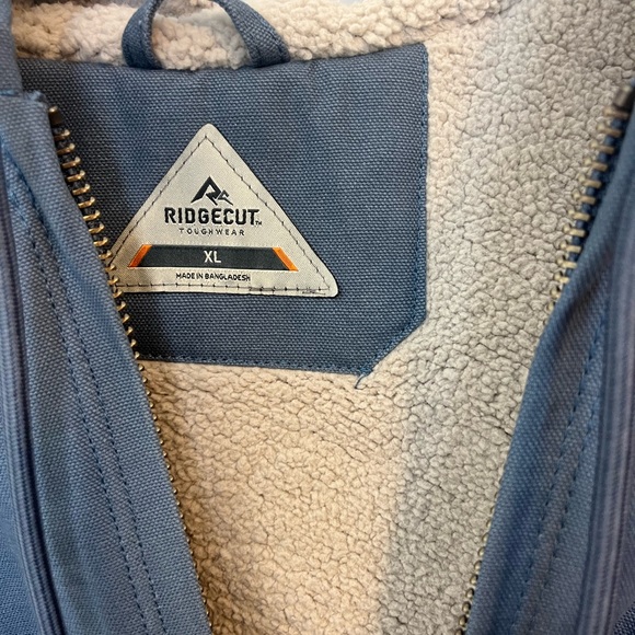 NWT Ridgecut Women's Sherpa-Lined Duck Hooded Jacket - Picture 8 of 11